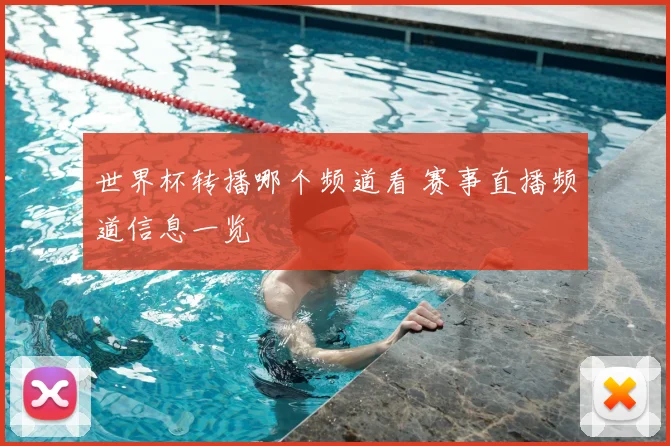 世界杯转播哪个频道看 赛事直播频道信息一览